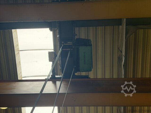 ABUS 20-ton crane, 21,100 mm. DCB / Verlinde Overhead crane. 20 Ton. Span: 21.100