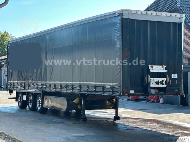 Open semitrailer with tarp KRONE SD Pritsche+ Plane Edscha,Stapler-Aufnahme