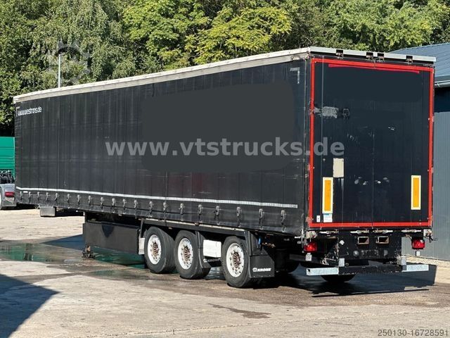 Open semitrailer with tarp KRONE SD Pritsche+ Plane Edscha,Stapler-Aufnahme