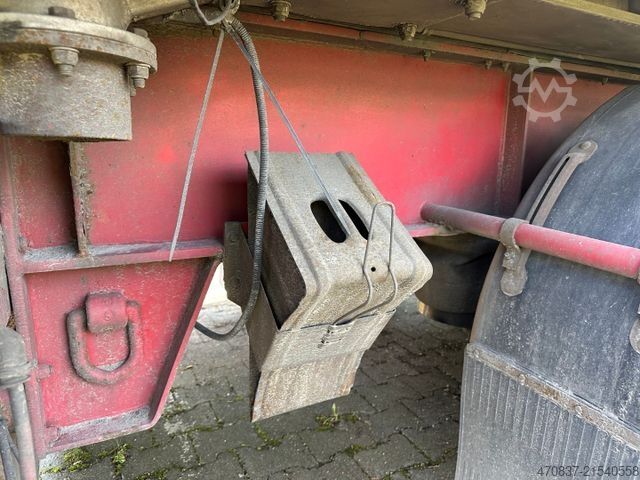 Kipper Auflieger  Reiling / Glas Recycler / Kran Palfinger 140 E