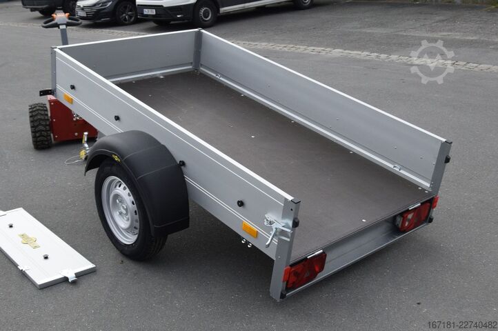 Anhänger mit offener Pritsche HUMBAUR Startrailer H 752010 DK, Platzsparend