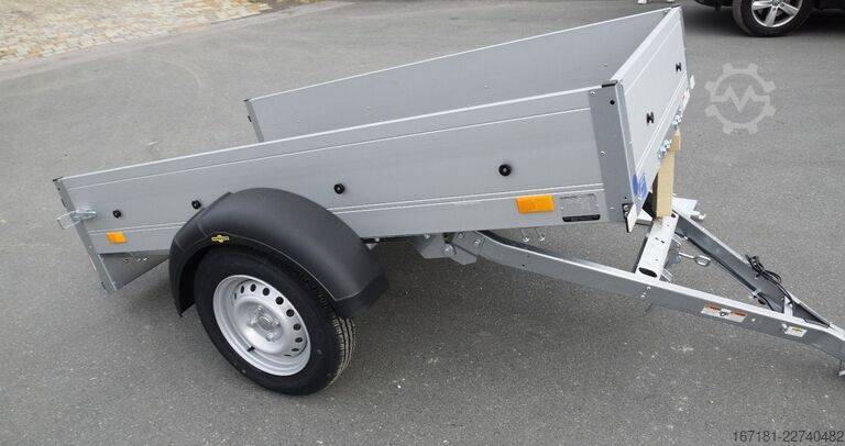 Anhänger mit offener Pritsche HUMBAUR Startrailer H 752010 DK, Platzsparend