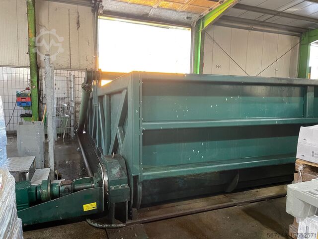 Bulk material conveyor Eigenbau Kippmulde