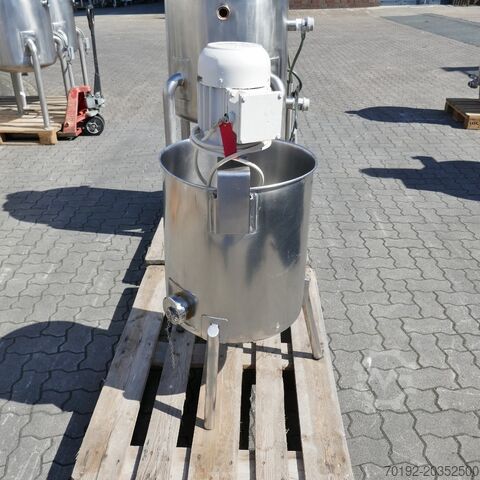 65 Liter Rührwerksbehälter aus V4A mit Propellerrührwerk  9904