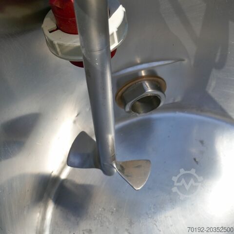 65 Liter Rührwerksbehälter aus V4A mit Propellerrührwerk  9904