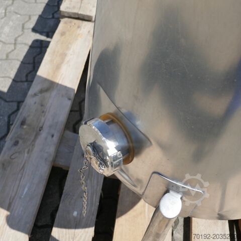 65 Liter Rührwerksbehälter aus V4A mit Propellerrührwerk 9904