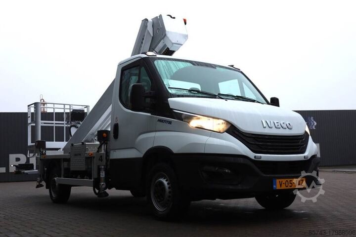 Truck aerial platform Multitel MTE270 Valid inspection, *Guarantee! Driving Licen