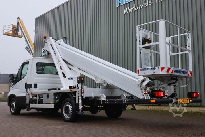 Truck aerial platform Multitel MTE270 Valid inspection, *Guarantee! Driving Licen