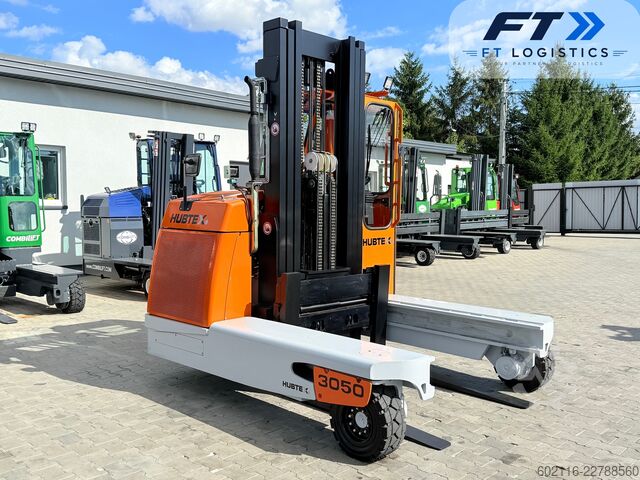 4-way forklift Hubtex DQ45-D TRIPLEX 5500 FORK POSITIONER