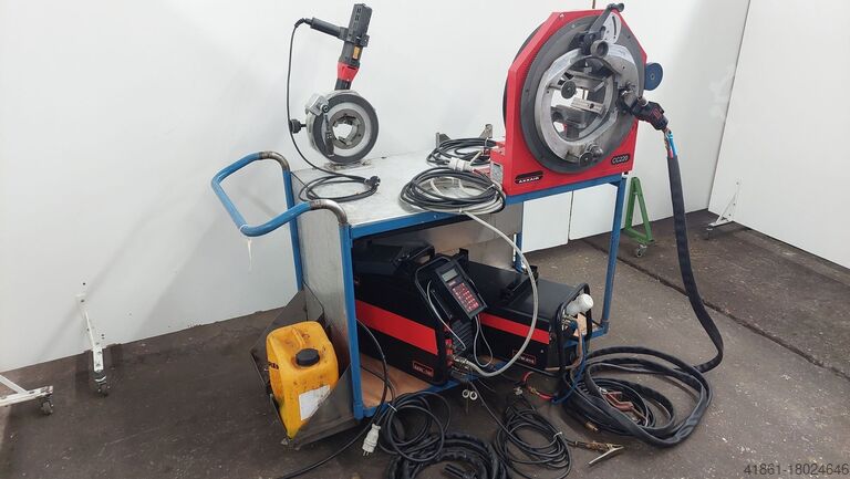 Orbitalschweißanlage + Rohrschneidemasch AXXAIR SALS 150 + ACW 015 + CC 220 + CC 80