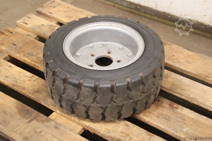 Vollgummi Reifen Continental CSE-Robust 200/50-10  SC 10  RIM 6.50 F