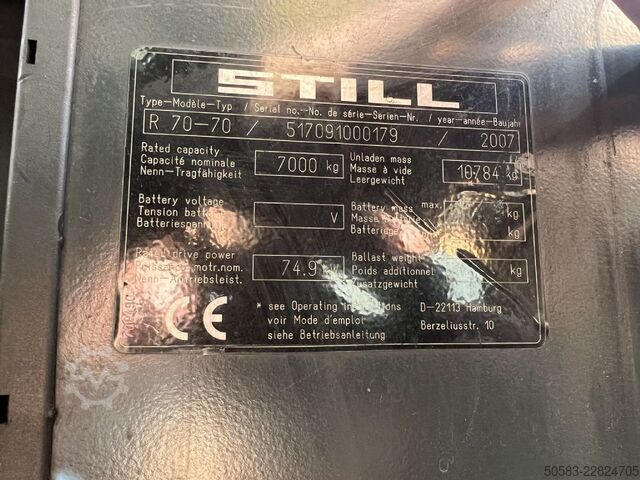 Diesel Forklift Still R70-70 - Gabelstapler für Ersatzteile - Forklift f