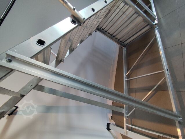 Quick scaffold aluminium platform staircase EUROKRAFT 302107