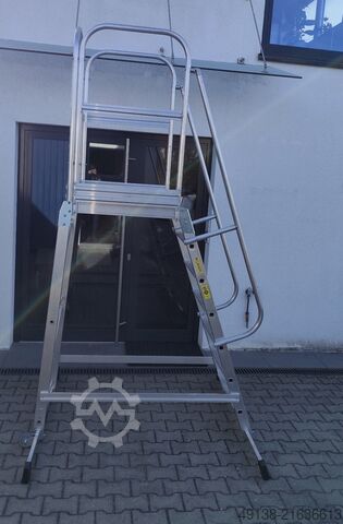 Quick scaffold aluminium platform staircase EUROKRAFT 302107