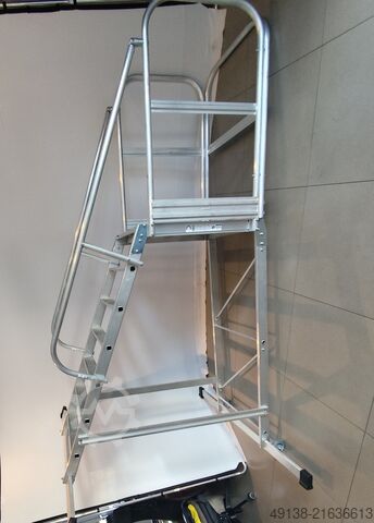 Quick scaffold aluminium platform staircase EUROKRAFT 302107