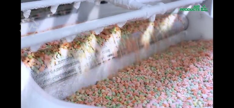 IQF Freezer - nitrogen tunnel Air Products IQF Freezer Stikstofvriezer – Freshline