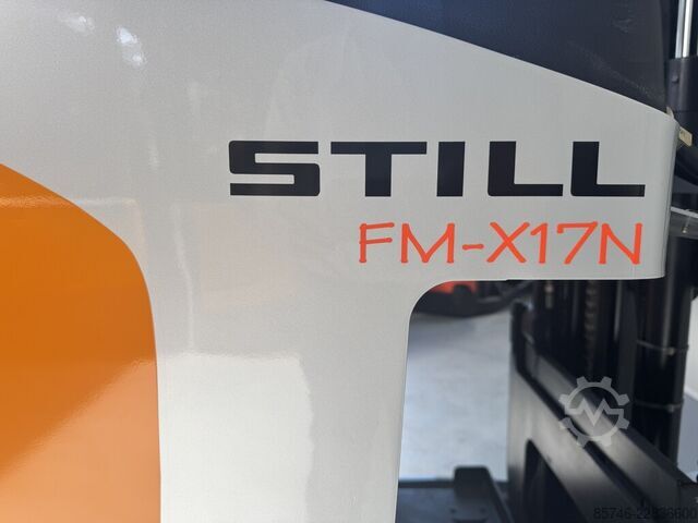 FM x 17 N * Atex EX * Miretti 3G / Z2 * Triplex Freihubmast (FFL) !! NEUE Batterie !! STILL FM x 17 N * Atex EX * Miretti 3G / Z2 * Triplex FFL !! NEW battery !!