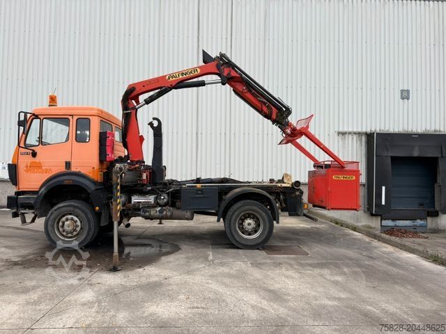 LKW mit Hubarbeitsbühne MERCEDES-BENZ SK1924 /ALLRAD / Palfinger 9501 + Arbeitskorb