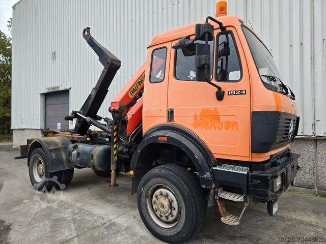 LKW mit Hubarbeitsbühne MERCEDES-BENZ SK1924 /ALLRAD / Palfinger 9501 + Arbeitskorb