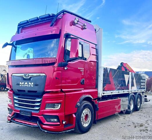 Truck mounted crane MAN TGX 26.510 6x2 Palfinger Alcoa Lift/Lenk