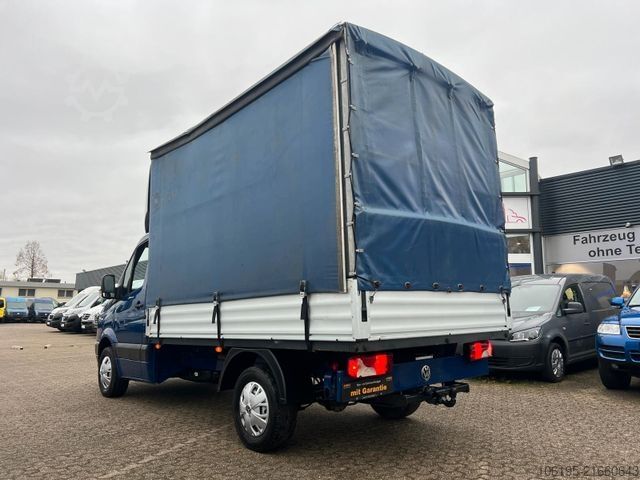Transporter mit Pritsche & Plane VW Crafter TDI Pritsche+Plane*AHK=3.500Kg*Klima*