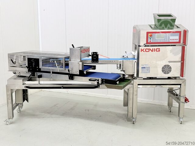 Brötchenmaschinen König Mini Rex 4000 with formstation