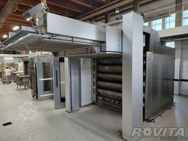 Deck oven with loader and proofing cabinet Wachtel INFRA CE