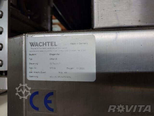 Deck oven with loader and proofing cabinet Wachtel INFRA CE