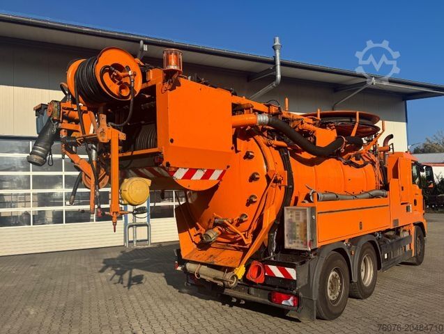 Saugwagen MAN TGS 26.400 BL 6x2/4 Wiedemann Kombi Spüler