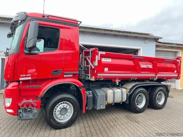 Dreiseitenkipper LKW MERCEDES-BENZ Arocs 2648 6x4 Dautel Bordmatik Retarder