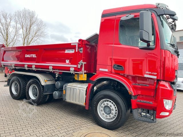 Dreiseitenkipper LKW MERCEDES-BENZ Arocs  2648 6x4 Dautel Bordmatik Retarder
