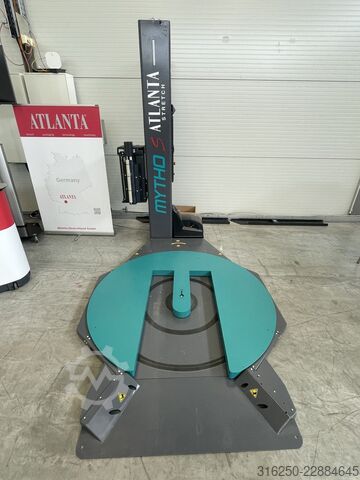 Semi automatic wrapping machine ATLANTA mit. Autom. Folienanlegen MYTHO S - NEU Arya - Mast 2400 mm - 200%