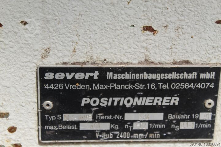 Welding table SEVERT 10.1-.HHE