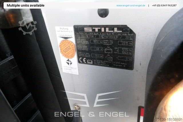 Frontstapler still RX 20-18P/H 4-RAD Lange Gabeln!