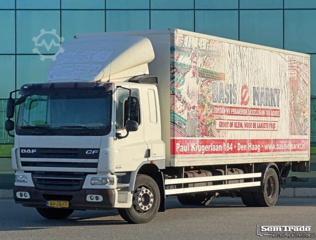 LKW mit Kofferaufbau DAF CF 65 EURO 5 ONLY 202.000 KM TAIL LIFT HOLLAND-T