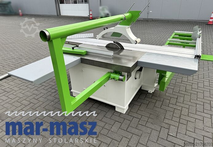Sliding panel saw with scorer REMA DMMS-40/340