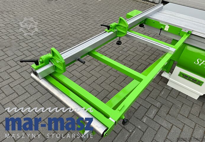 Sliding panel saw with scorer REMA DMMS-40/340