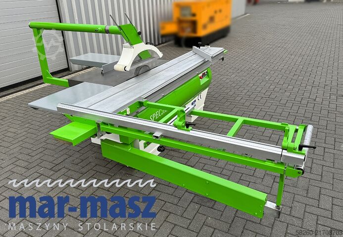 Sliding panel saw with scorer REMA DMMS-40/340