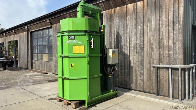 Bale press, paper press, plastic press, 220V Bergmann PS 8100-29