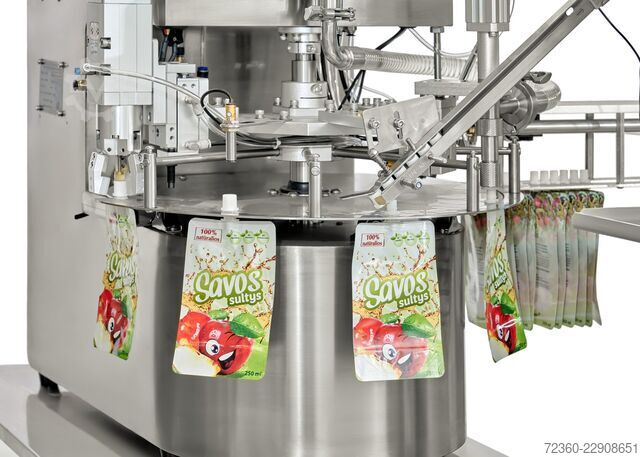Automatic Pouch Filler and Capper Profruit Machinery Pouch Filler and Capper