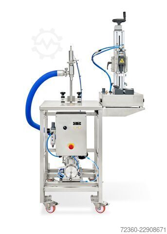 Semi-Automatic Filler & Capper for Jars Profruit Machinery Filler & Capper for Jars