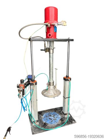 Pump for pneumatic fluid transfer, Larius 96665