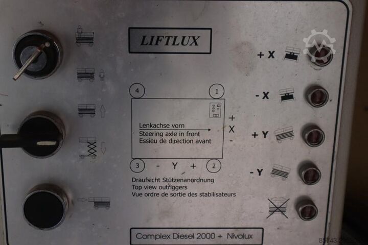 Scissor lift JLG SL320-30 Diesel, 4x4 Drive, 34m Working Height, 14