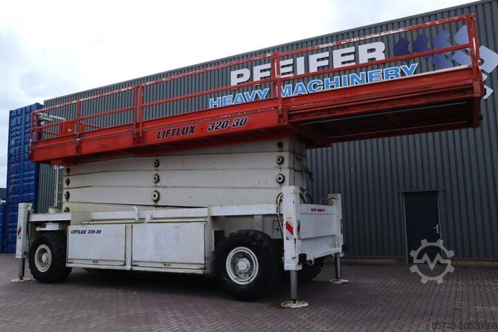 Scherenhebebühne Liftlux SL320-30DS Diesel, 4x4 Drive, 34m Working Height,