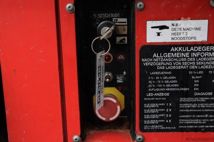 Scherenhebebühne Snorkel SJ3219E Valid inspection, *Guarantee! Electric, 7,