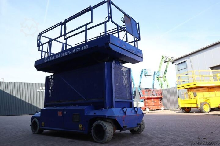 Scherenhebebühne PB LIFT S171-16E Electric, 17.3m Working Height, 400k