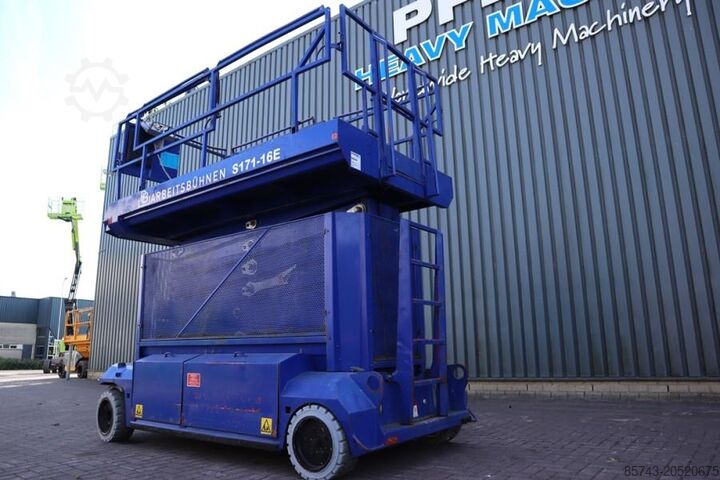 Scherenhebebühne PB LIFT S171-16E Electric, 17.3m Working Height, 400k