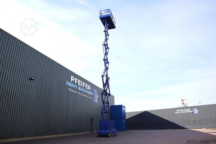 Scherenhebebühne PB LIFT S171-16E Electric, 17.3m Working Height, 400k