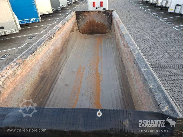Tipper semitrailer Schmitz Cargobull Kipper Stahlrundmulde 33m³