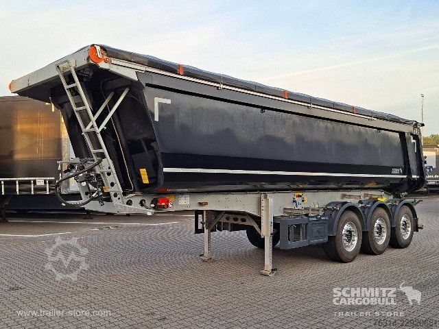 Tipper semitrailer Schmitz Cargobull Kipper Stahlrundmulde 33m³